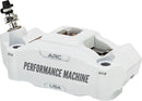 Race Series Radial Mount Front Caliper With ARC Technology White 0052-2427-WC