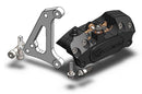 Supermoto Racing Brake Caliper Kit Black / Silver / Stainless Steel
