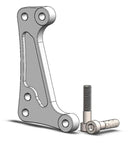 Supermoto Racing Rotor Adapter Bracket Aluminum