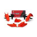 Plastic Kit OEM 17 & 19 / KTM Orange / Black For EXC/EXCF/125-500 17-19 - Pack Of 5