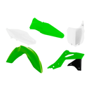Plastic Kit OEM 16 / Green / White / Black For KXF250 13-16 - Pack Of 5