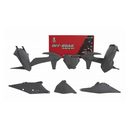 Plastic Kit Quantum Grey For KTM SX125-150-250 19-22 - Pack Of 6