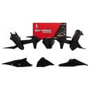 Plastic Kit Black For SX125-150-250 19-22 - Pack Of 6