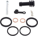 Brake Caliper Rebuild Kit Black For Kawasaki KDX 200 1986