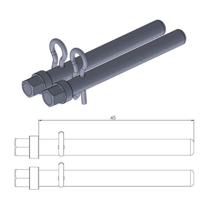 Caliper Pins For BMW R Nine T ABS