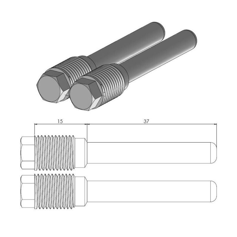 Caliper Pins For Husqvarna TC 85 19/16