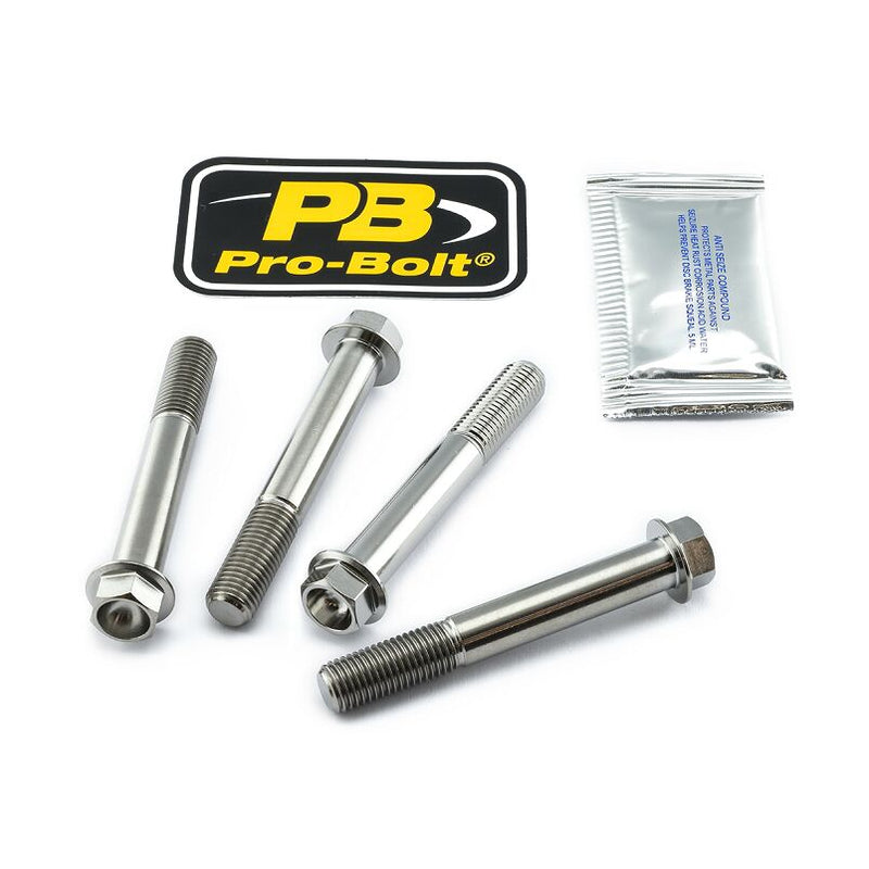 Titanium Brake Caliper Mount Kit Silver For Kawasaki Ninja 1000 SX ABS 2020-2023
