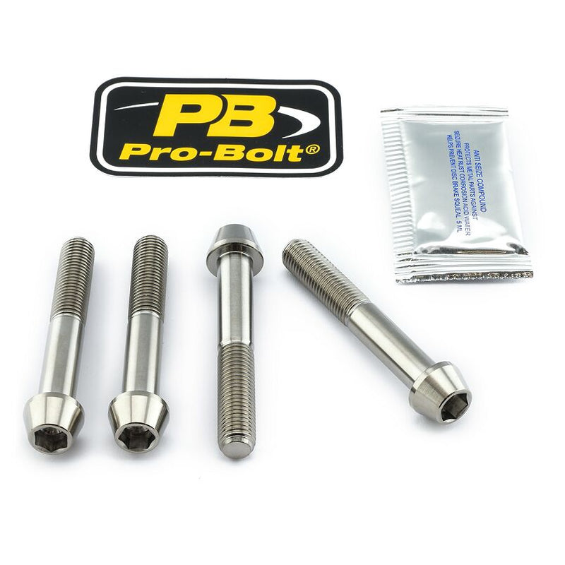 Titanium Brake Caliper Mount Kit Silver For Ducati 749 2003-2005