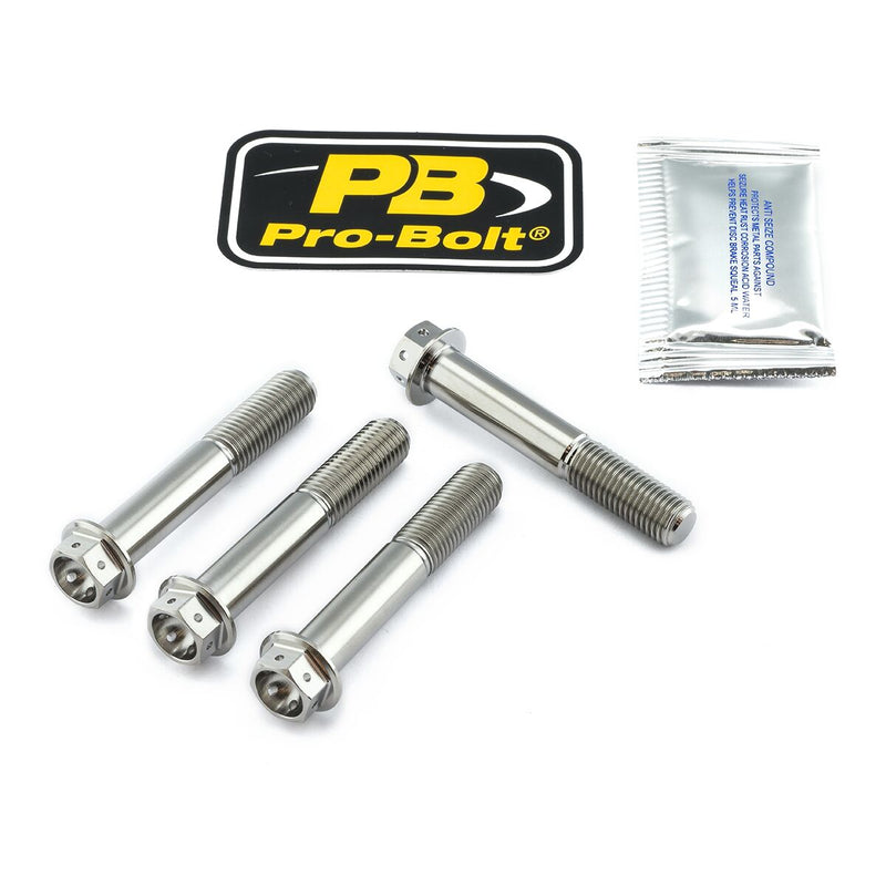 Titanium Brake Caliper Mount Kit Silver For Aprilia RSV4 1000 RF ABS 2017-2018