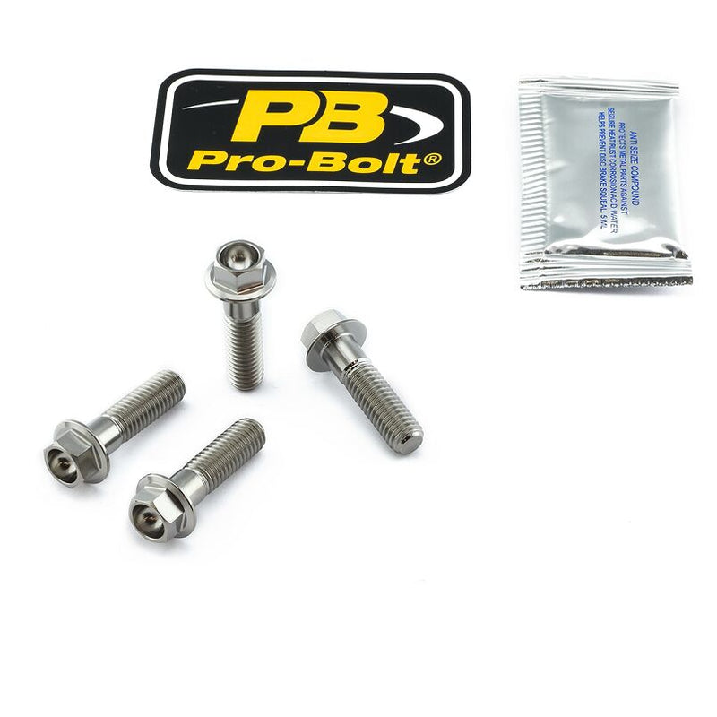 Titanium Brake Caliper Mount Kit Silver For Honda CB 600 F 2007-2012