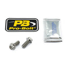 Titanium Brake Caliper Mount Kit Silver For Aprilia RS 660 ABS 2020-24