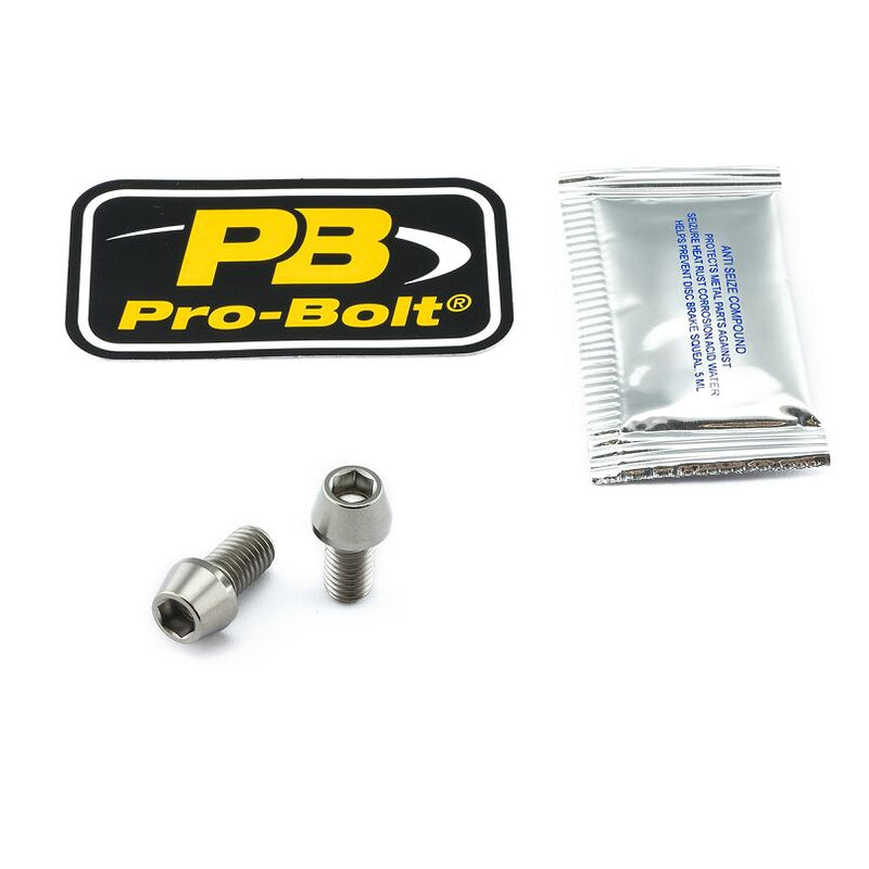 Titanium Brake Caliper Mount Kit Silver For Ducati 1198 S 2009