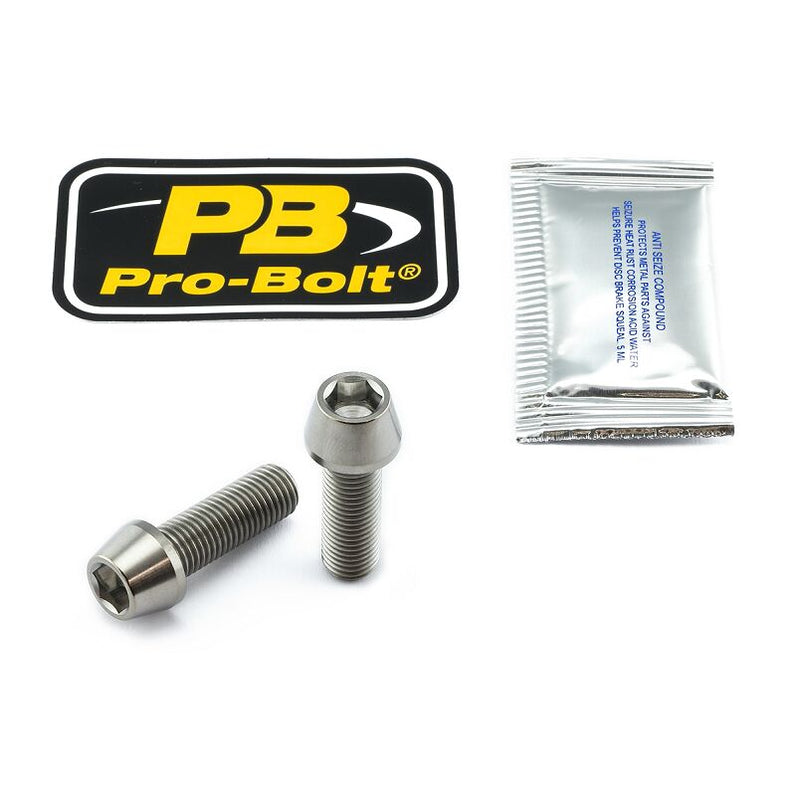 Titanium Brake Caliper Mount Kit Silver For Ducati XDIAVEL 1262 ABS 2016-2024