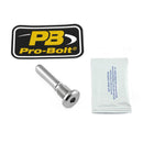 Brake Caliper Pinch Bolt Set Titanium Natural / Silver For HM Moto CRF 450 R 2012-2013 - 52 MM