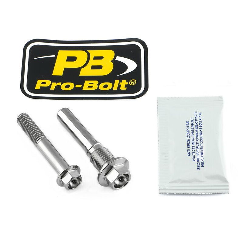 Titanium Brake Caliper Mount Kit Natural / Silver For Honda CB 1300 ABS 2005-2008