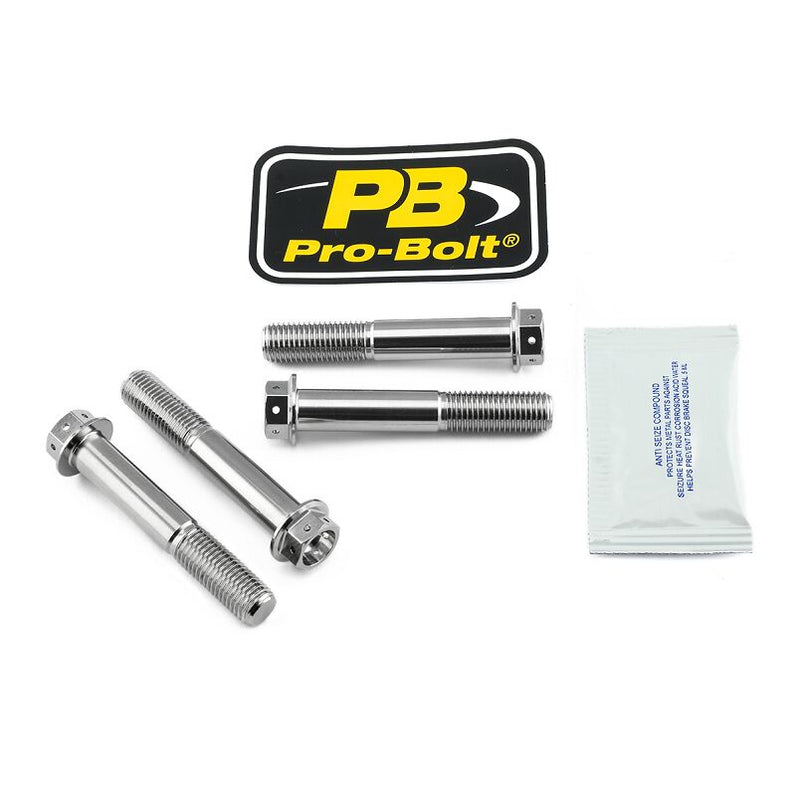 Stainless Steel Caliper Mount Bolt kit Silver / Stainless Steel For Aprilia RSV4 1000 RF ABS 2017-2018
