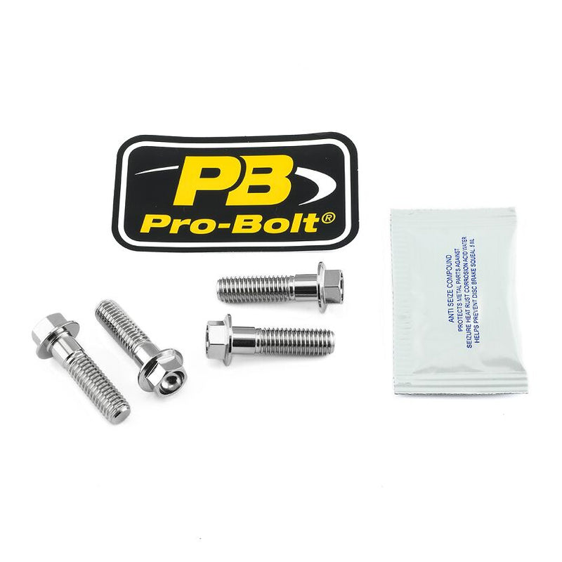 Stainless Steel Caliper Mount Bolt kit Silver / Stainless Steel For Honda CB 600 F 2007-2012