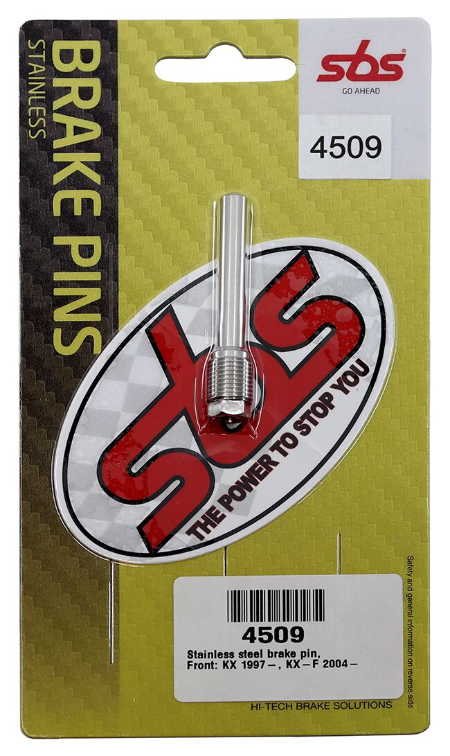 Brake Pad Pins Silver / Stainless Steel For Kawasaki KX 125 K