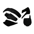 Plastic Kit Black For KX85-100 98-13 - Pack Of 5