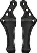 Radial Front Brake Caliper Mounts Black For Harley Davidson FLD 1690 2012-2013 - 330 MM