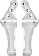 Radial Front Brake Caliper Mounts Polished For Harley Davidson FLD 1690 2012-2013 - 330 MM