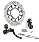 Supermoto Racing Brake Kit Black / Stainless Steel - 300 MM | 313065