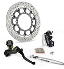 Supermoto Racing Brake Kit Black / Stainless Steel - 300 MM | 313066