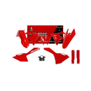 Plastic Kit Gas Gas Red / Black For EC250/300/ECF250/350/450 24-26 - Pack Of 7