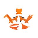 Plastic Kit KTM Orange / Black For SX125/250/300/SXF250/350 25 - Pack Of 6