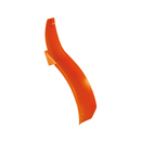 Rear Shock Mud Plate KTM Orange For EXC/EXCF 17-23