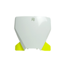 Front Number Plate White / Husqvarna Lemon Yellow For TC/FC125/250/350/450 19-22