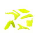 Plastic Kit CRF250R 14-17/CRF450R 13-16 - Pack Of 6 Neon Yellow