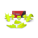 Plastic Kit EXC125/250/300/350/450 17-19 - Pack Of 6 Neon Yellow