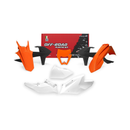 Plastic Kit EXC125/250/300/350/450 17-19 KTM Orange / Black / White - Pack Of 6