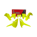 Plastic Kit FE250/350/450 17-19 - Pack Of 5 Neon Yellow