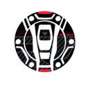 3D Motorcycle Stickers - Fuel Cap For BMW F 900 R 2020-2026