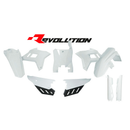 Plastic Kit For REV CRF250R 22-24/CRF450R 21-24 White