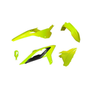 Plastic Kit RR125/200/250/300/350 23-24 - Pack Of 4 Neon Yellow