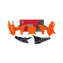 Plastic Kit SXF250/350/450 23-24 KTM Orange / Black - Pack Of 6