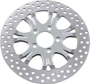 Two-Piece Brake Rotor Chrome For Harley Davidson FLHR 1584 2007-2011