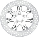 Two-Piece Brake Rotor Chrome For Harley Davidson FLHR 1584 2007-2011