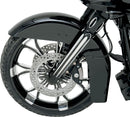 Two-Piece Brake Rotor Black / Matt / Silver For Harley Davidson FLHC 1750 ABS 2018-2022