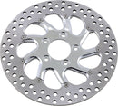 Two-Piece Brake Rotor Chrome For Harley Davidson FLHRC 1584 2007