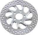 Two-Piece Brake Rotor Chrome For Harley Davidson FLHRI 1450 EFI 2000-2006