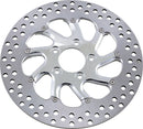 Two-Piece Brake Rotor Chrome For Harley Davidson FLHR 1584 2008-2011