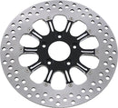 Two-Piece Brake Rotor Black / Matt / Silver For Harley Davidson FLHC 1750 ABS 2018-22