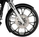 Two-Piece Brake Rotor Black / Matt / Silver For Harley Davidson FLH 1868 ABS 2021