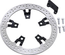 Big Brake Floating Rotor Kit Black / Silver For Harley Davidson FLHR 1690 ABS - 356 MM