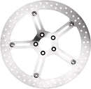 Big Brake Floating Rotor Kit Silver For Harley Davidson FLD 1690 ABS - 381 MM