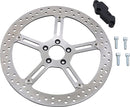 Big Brake Floating Rotor Kit Silver For Harley Davidson XL 1200 C - 381 MM